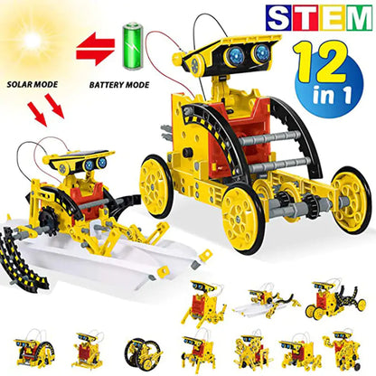 SolarBot™ - 12 in 1 Young Science Kit