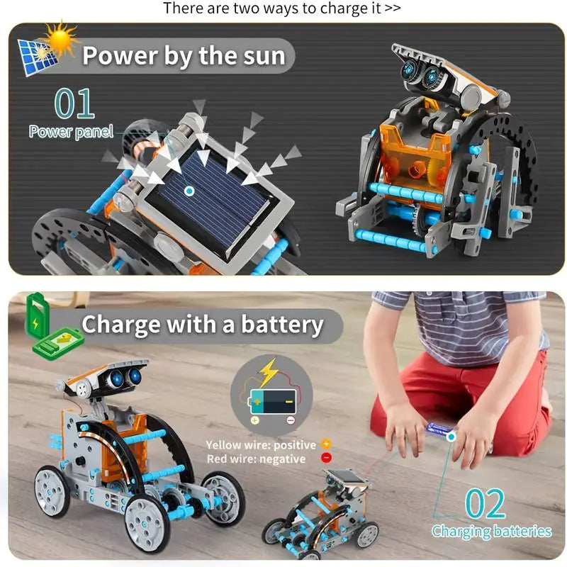 SolarBot™ - 12 in 1 Young Science Kit